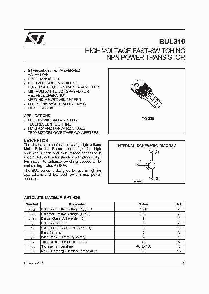 longi-310-datasheet