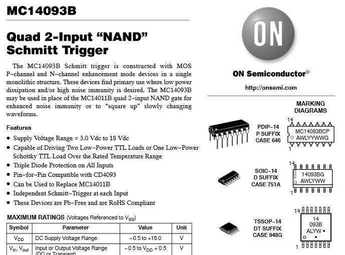 mc14016bcp-datasheet