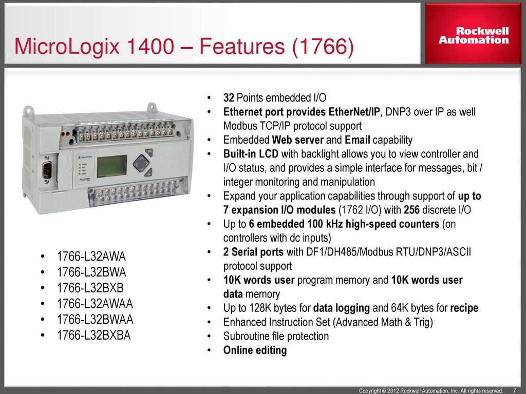 micrologix-1400-datasheet