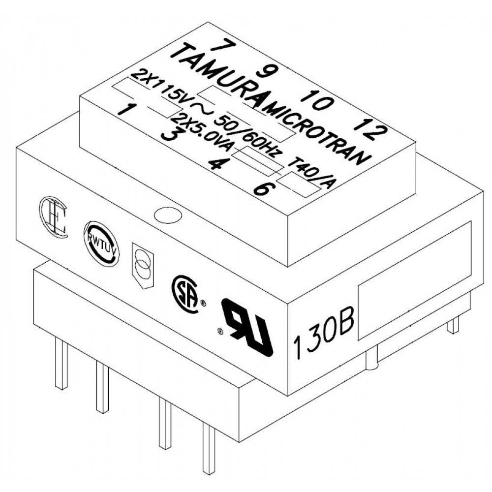 mp-130b-transformer-datasheet