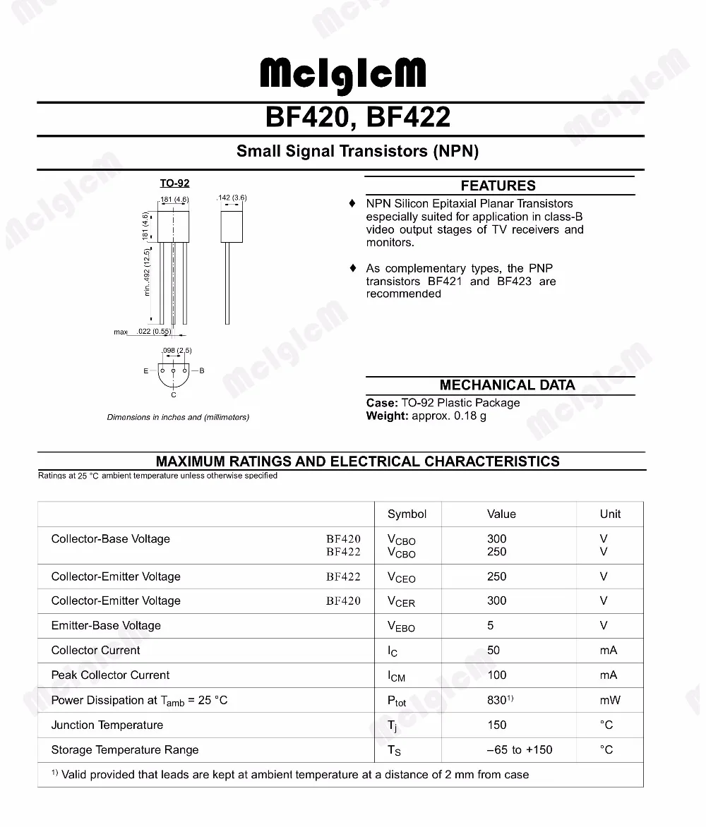 mrf422-datasheet