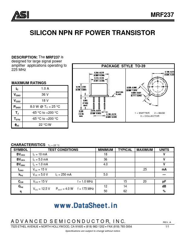 mrf429-datasheet