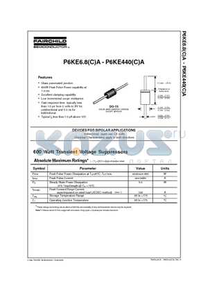 p6ke27ca-datasheet