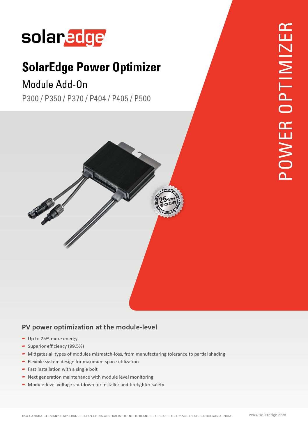 solaredge-p400-optimizer-datasheet