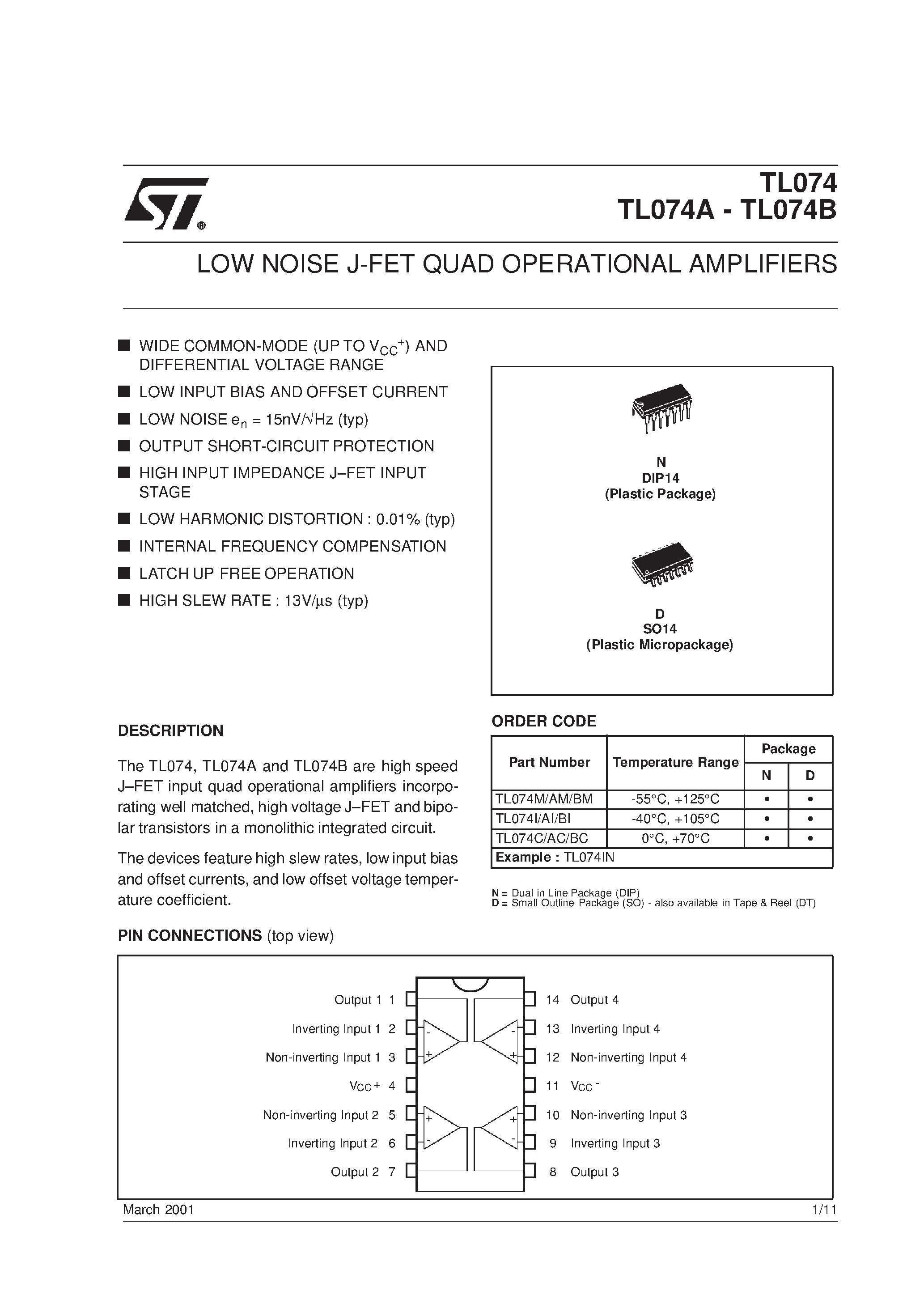 tl074-datasheet tl074-datasheet