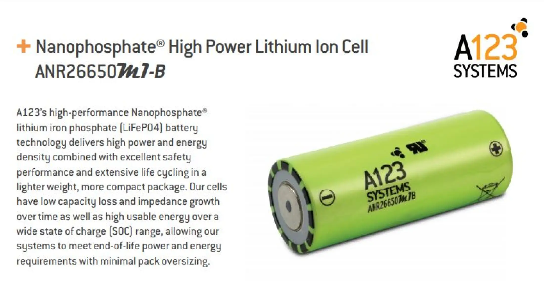 a123-systems-26650-datasheet a123-systems-26650-datasheet
