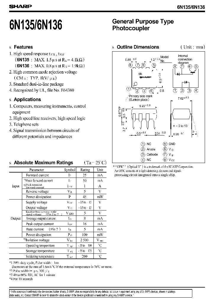 a6n136-datasheet