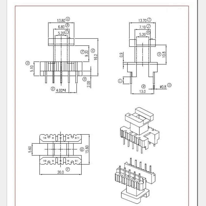 ee22-transformer-datasheet