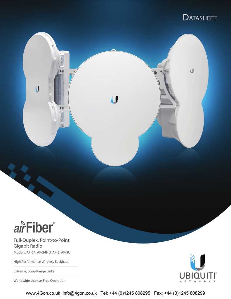 airfiber-60-datasheet