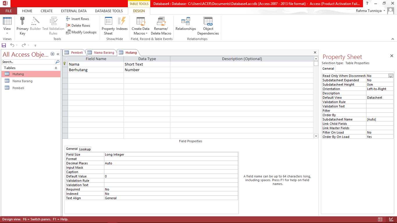 difference-between-datasheet-view-and-design-view-in-ms-access