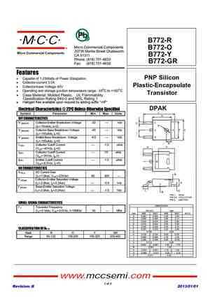 b772-y-datasheet b772-y-datasheet
