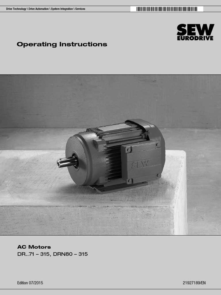 sew-motor-datasheet