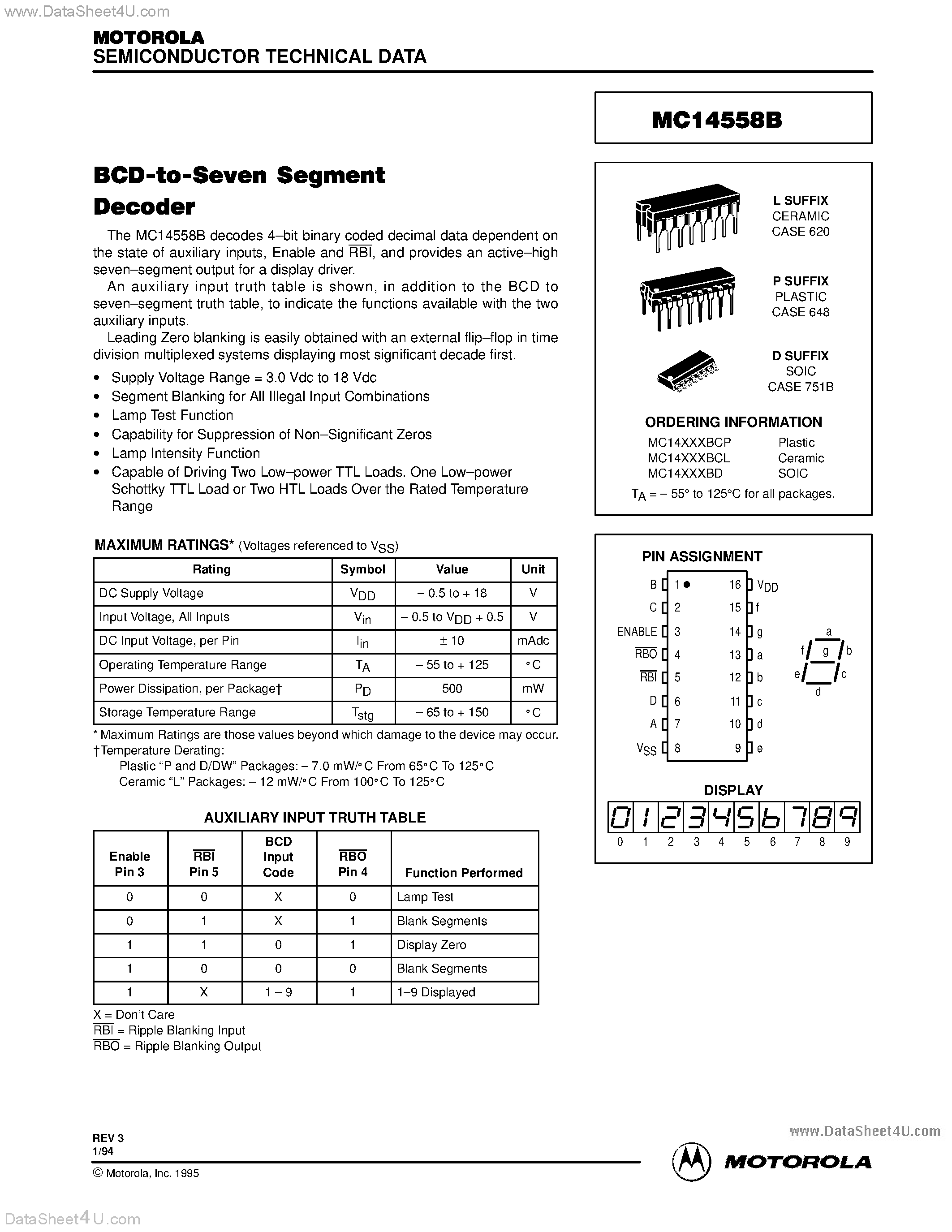 bcd-decoder-datasheet