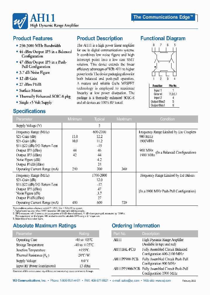 bpv11-datasheet