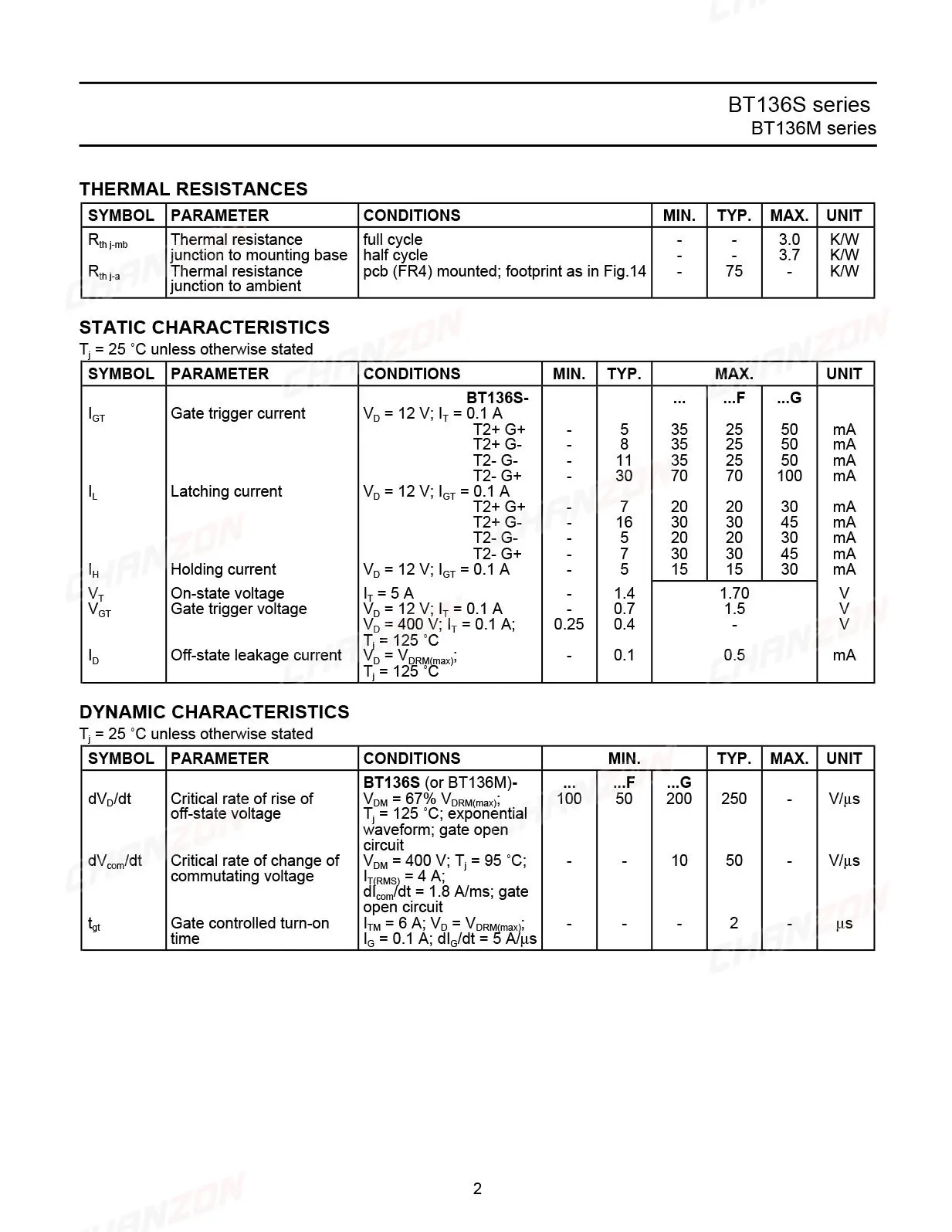 bt138-datasheet bt138-datasheet