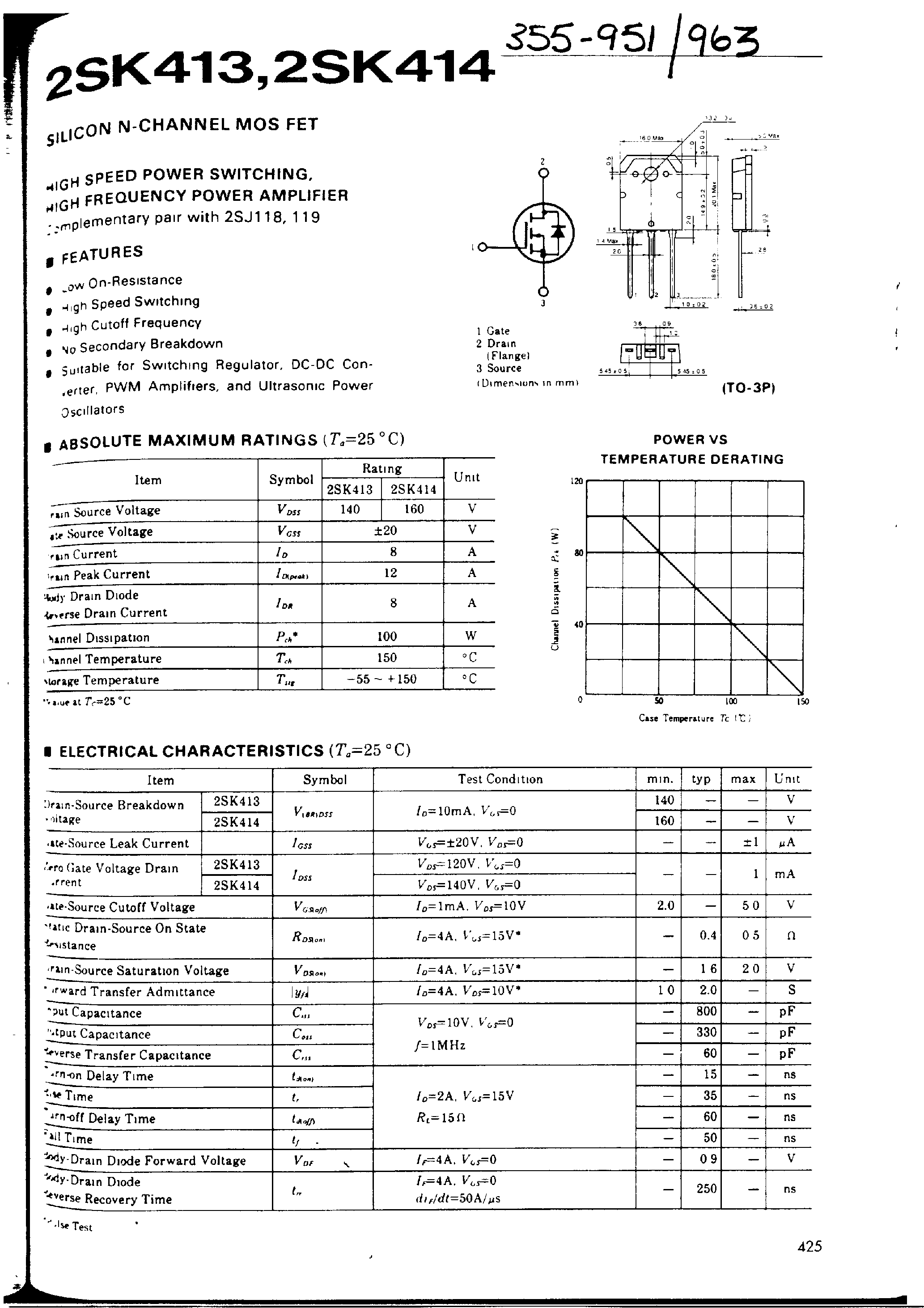 datasheet-fet