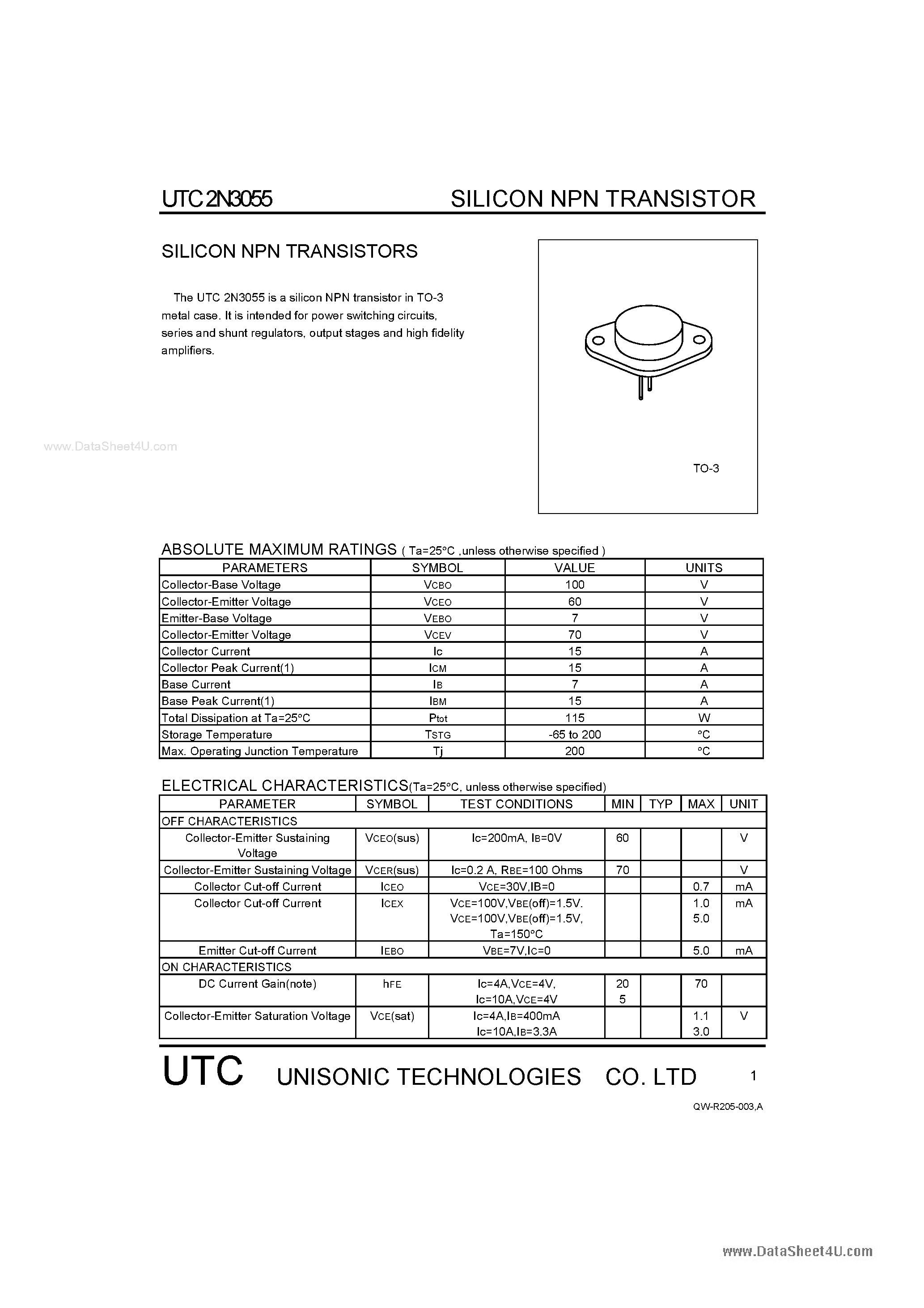 2n2955-transistor-datasheet