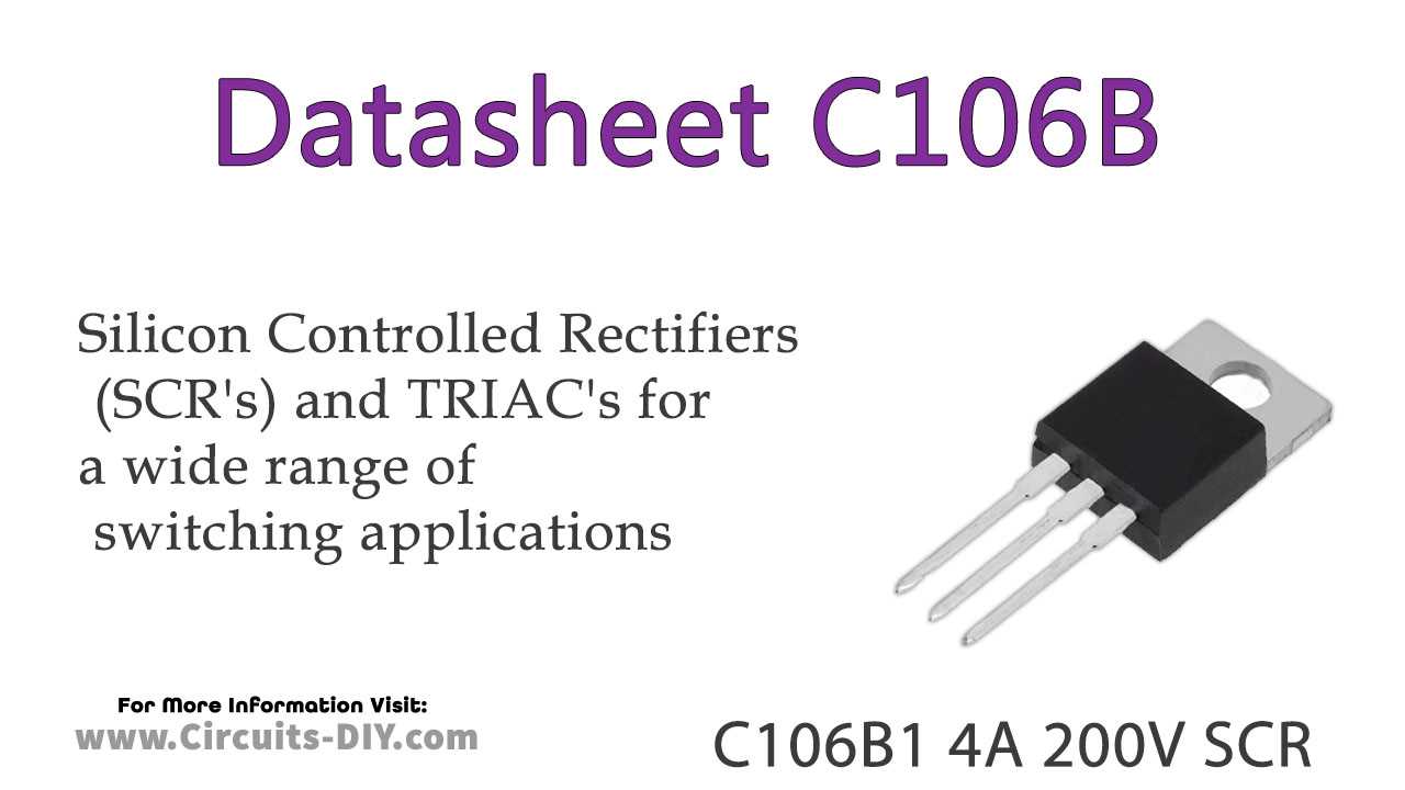 c106b1-scr-datasheet