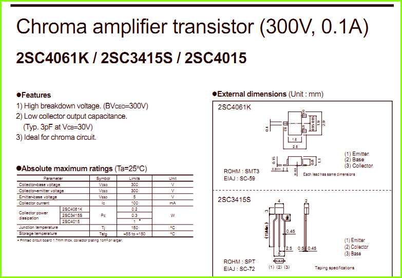 c32740-transistor-datasheet