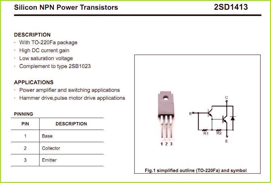 d2560-transistor-datasheet