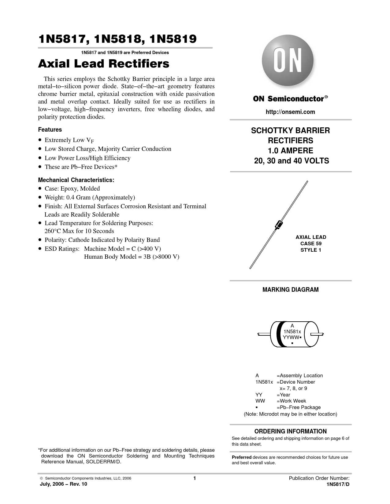datasheet-1n5817