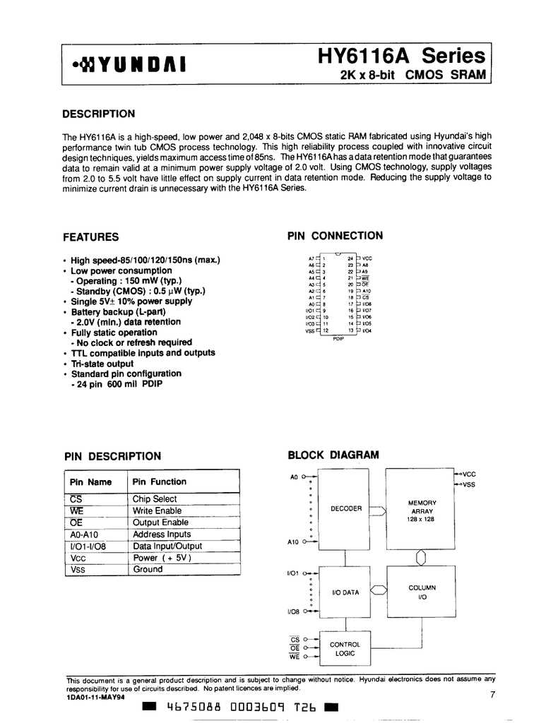 datasheet-6116