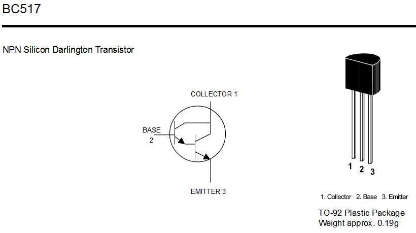 datasheet-bc517 datasheet-bc517