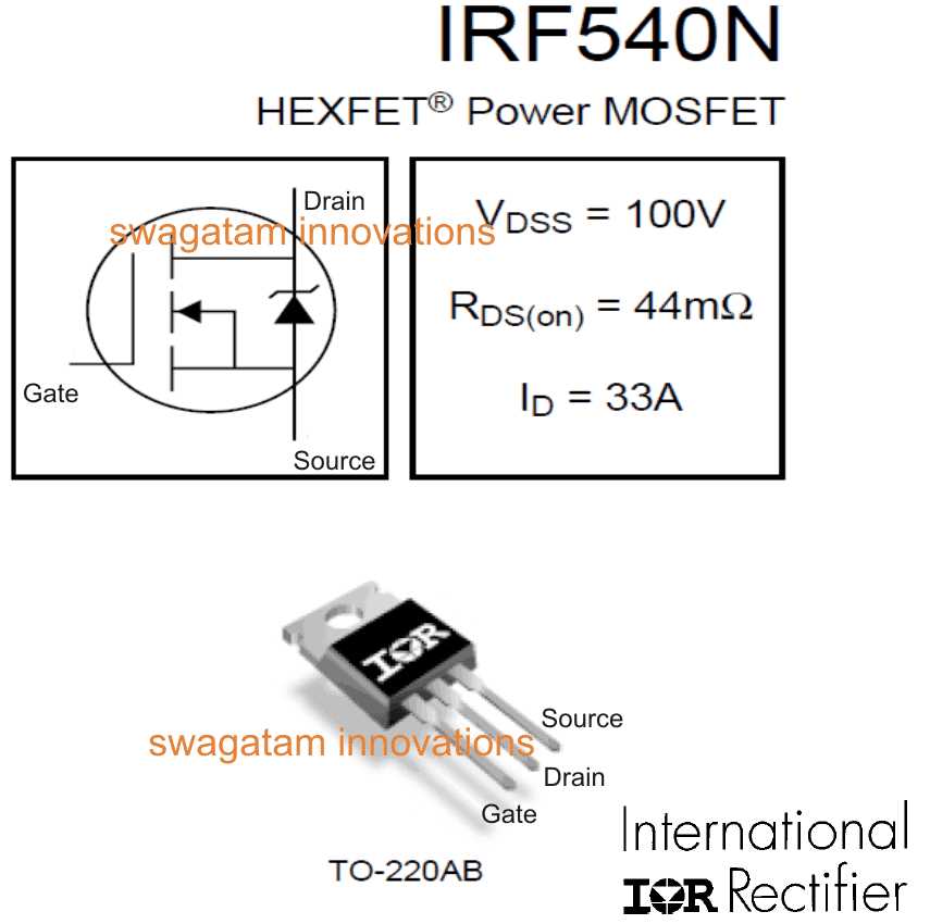 datasheet-irf540n