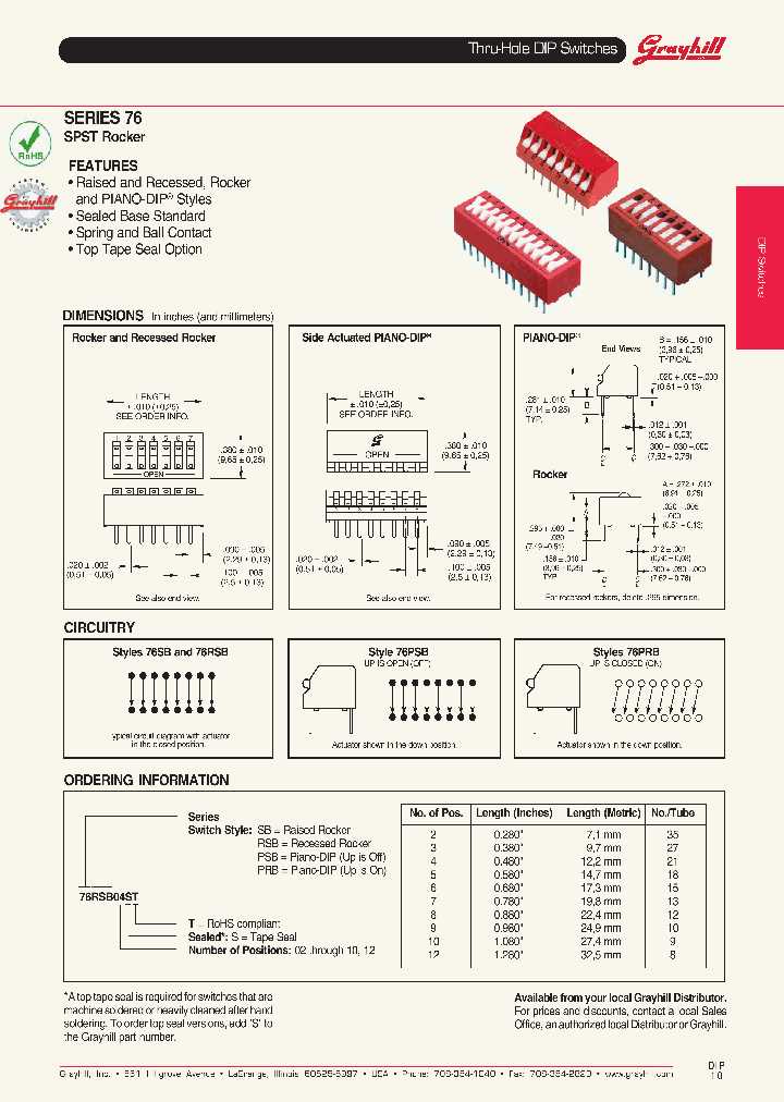 dip-switch-datasheet