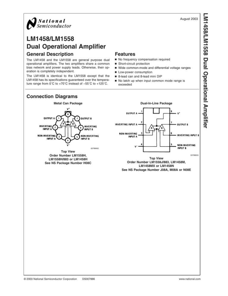 741-datasheet-national-semiconductor