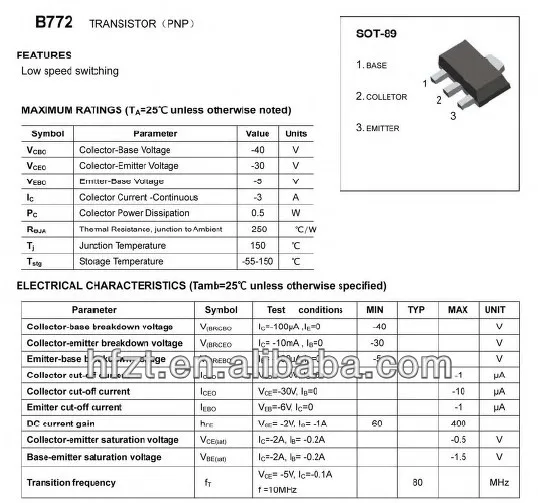 b772l-datasheet