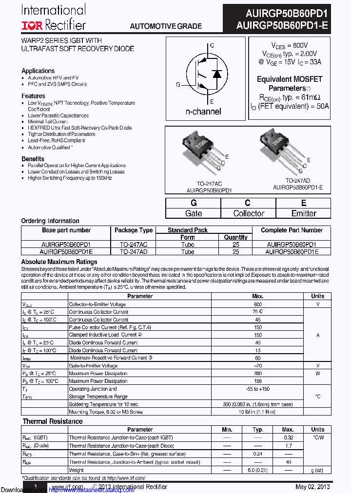 igbt-datasheet-explanation