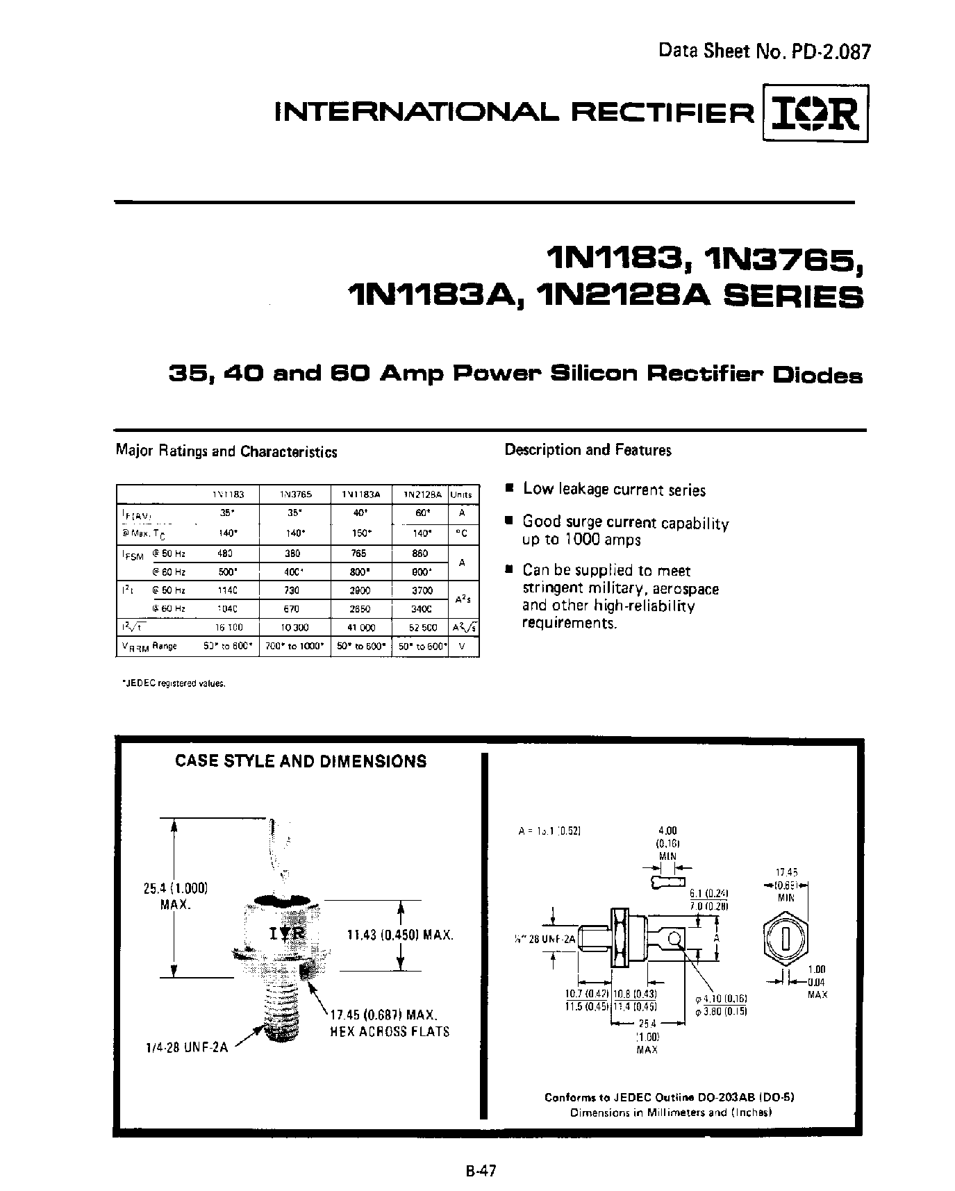 international-rectifier-datasheet international-rectifier-datasheet