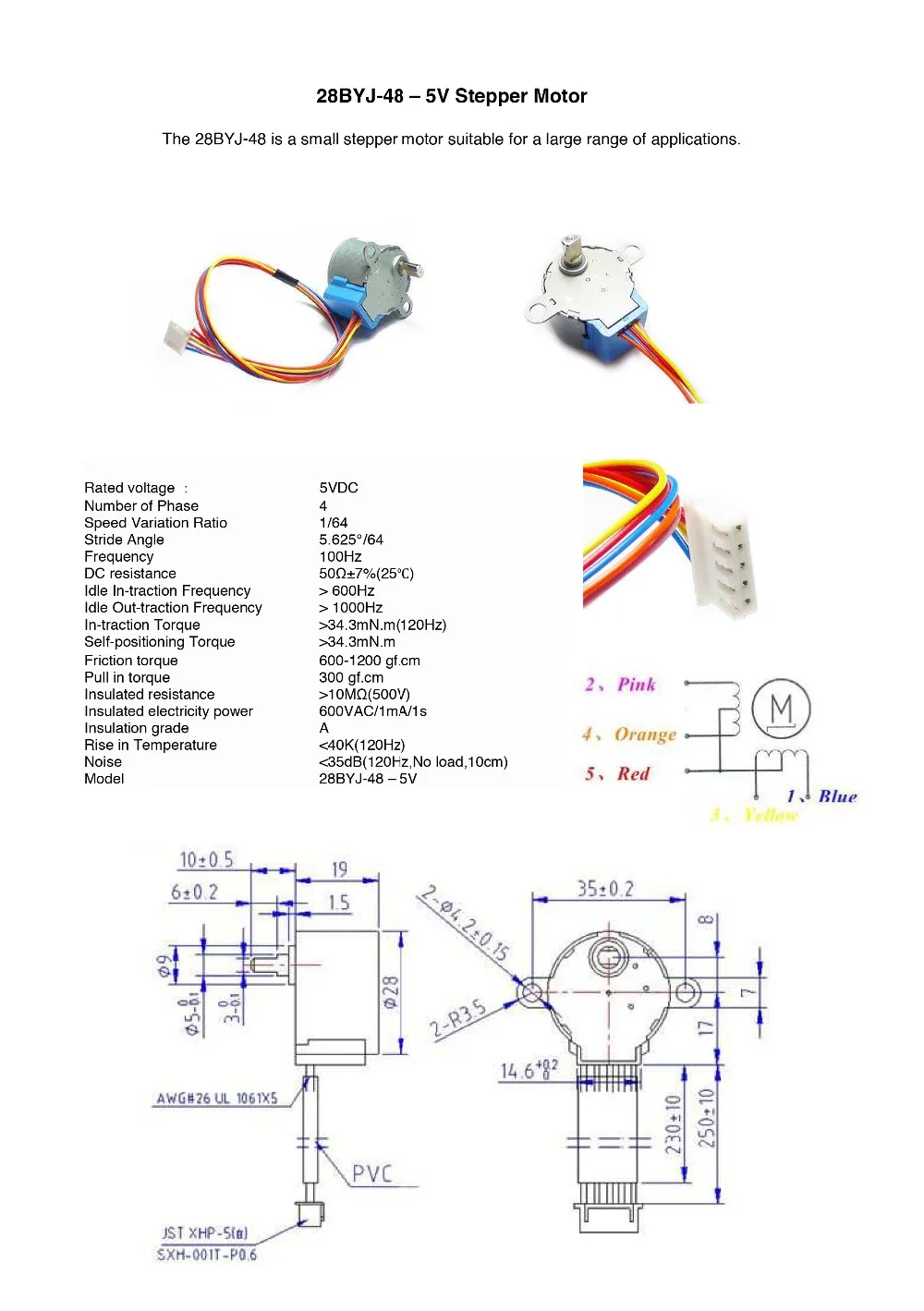 28byj-48-uln2003-datasheet