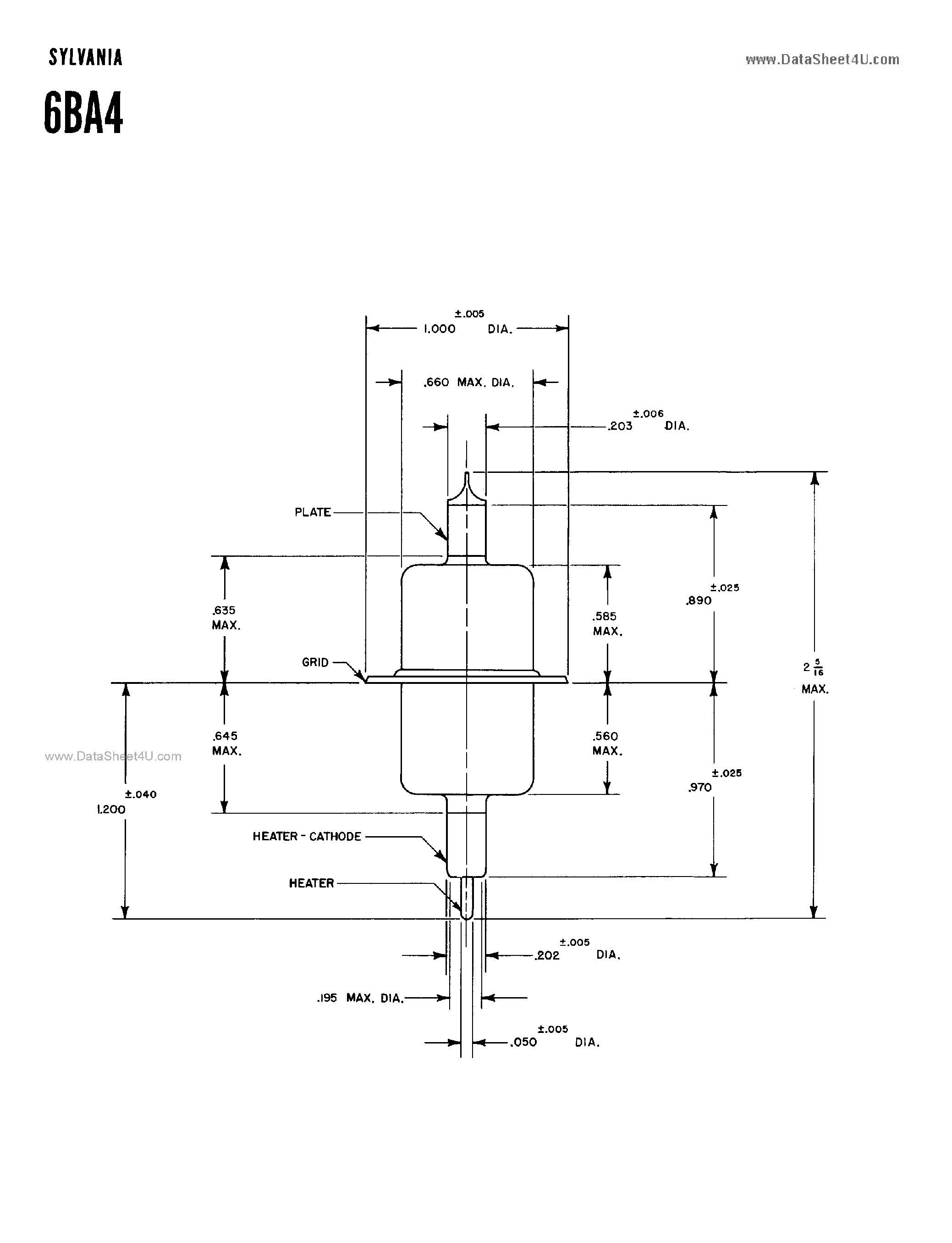 6ca4-datasheet