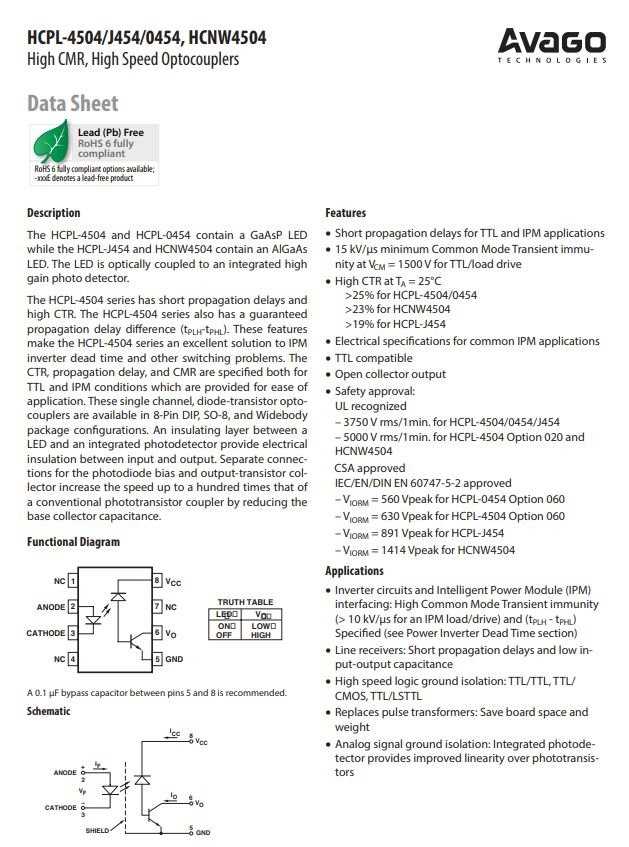 hcpl-4504-datasheet