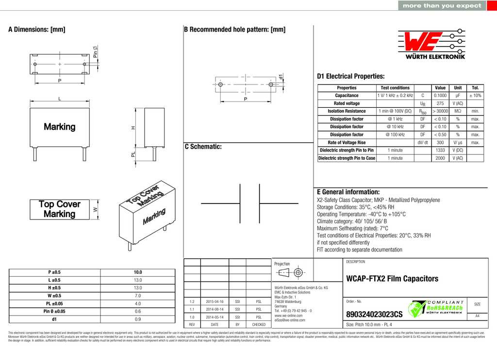 film-capacitor-datasheet