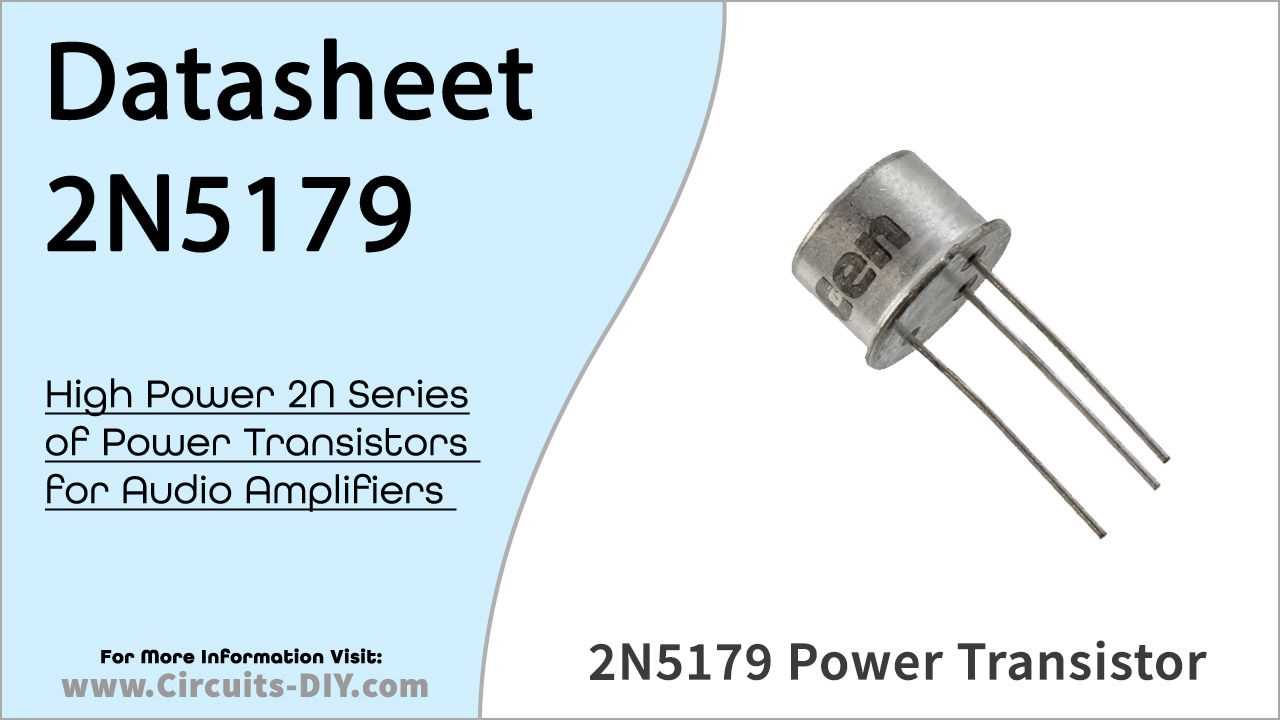 2n5179-datasheet 2n5179-datasheet