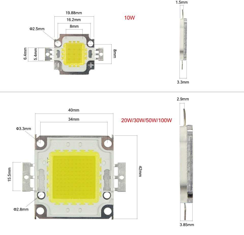 100w-led-chip-datasheet