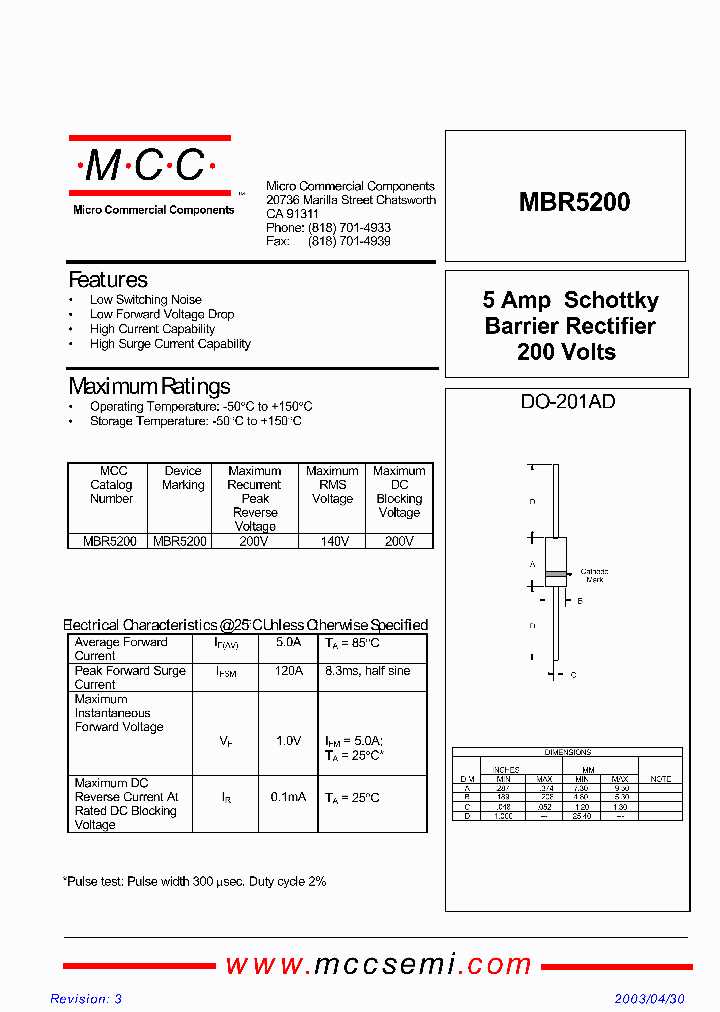 mbr30200pt-datasheet mbr30200pt-datasheet