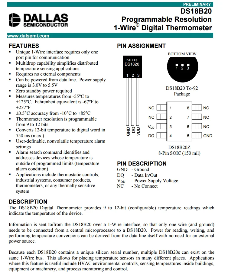 ds18b20z-datasheet