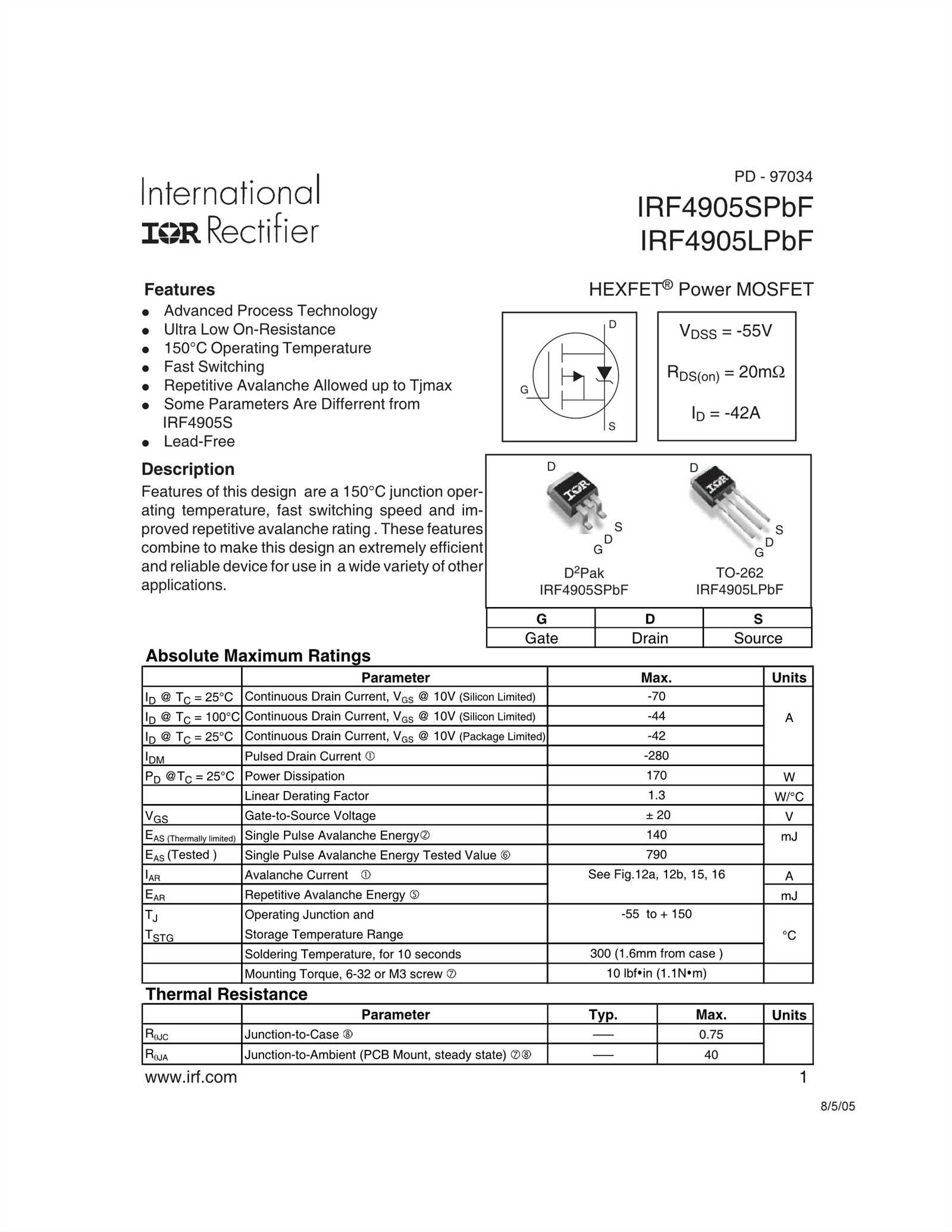 irf230-datasheet