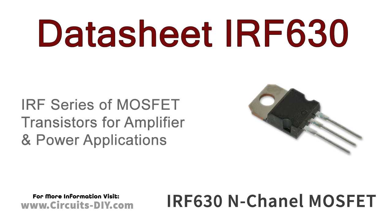 irf840-transistor-datasheet