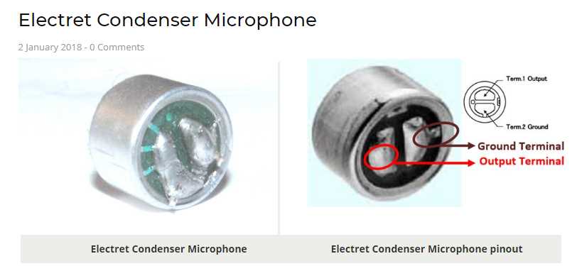 electret-mic-datasheet electret-mic-datasheet