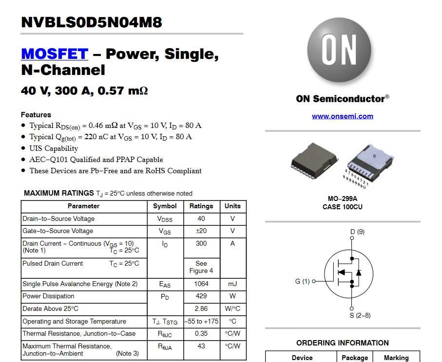 7408-mosfet-datasheet