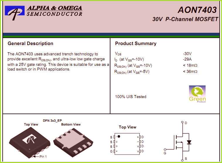 aon7401-datasheet