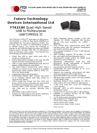 ft4232-datasheet