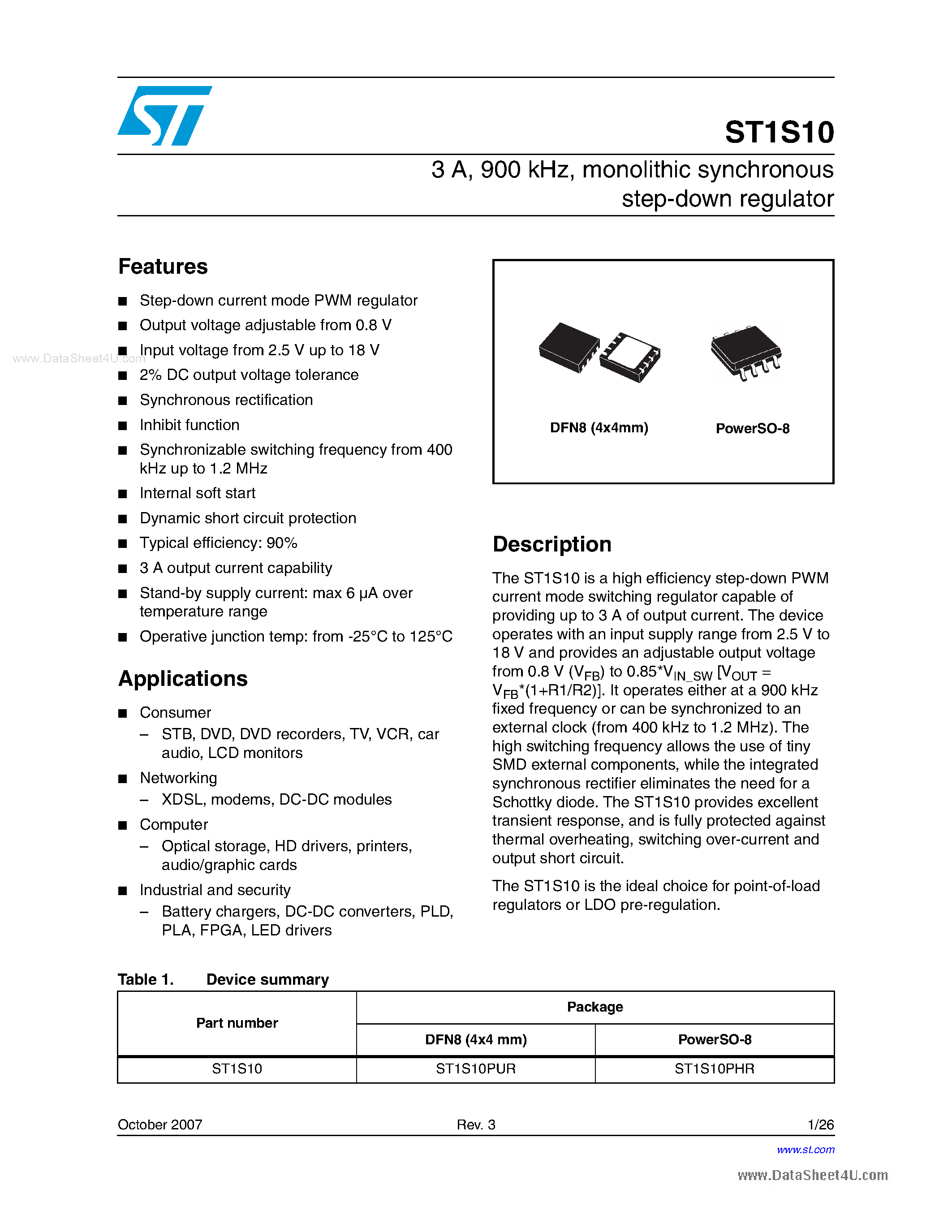 st-datasheet