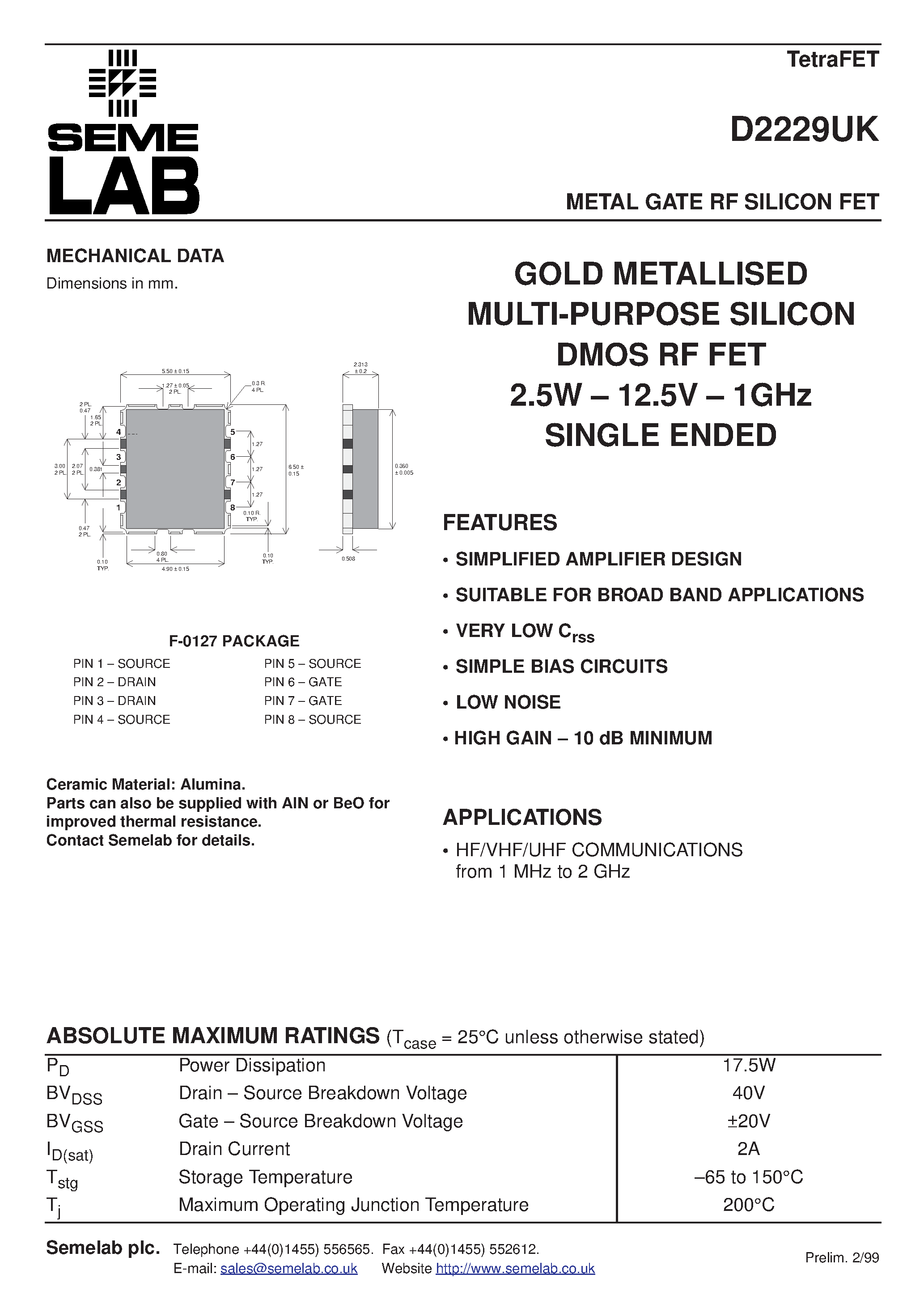 datasheet-fet