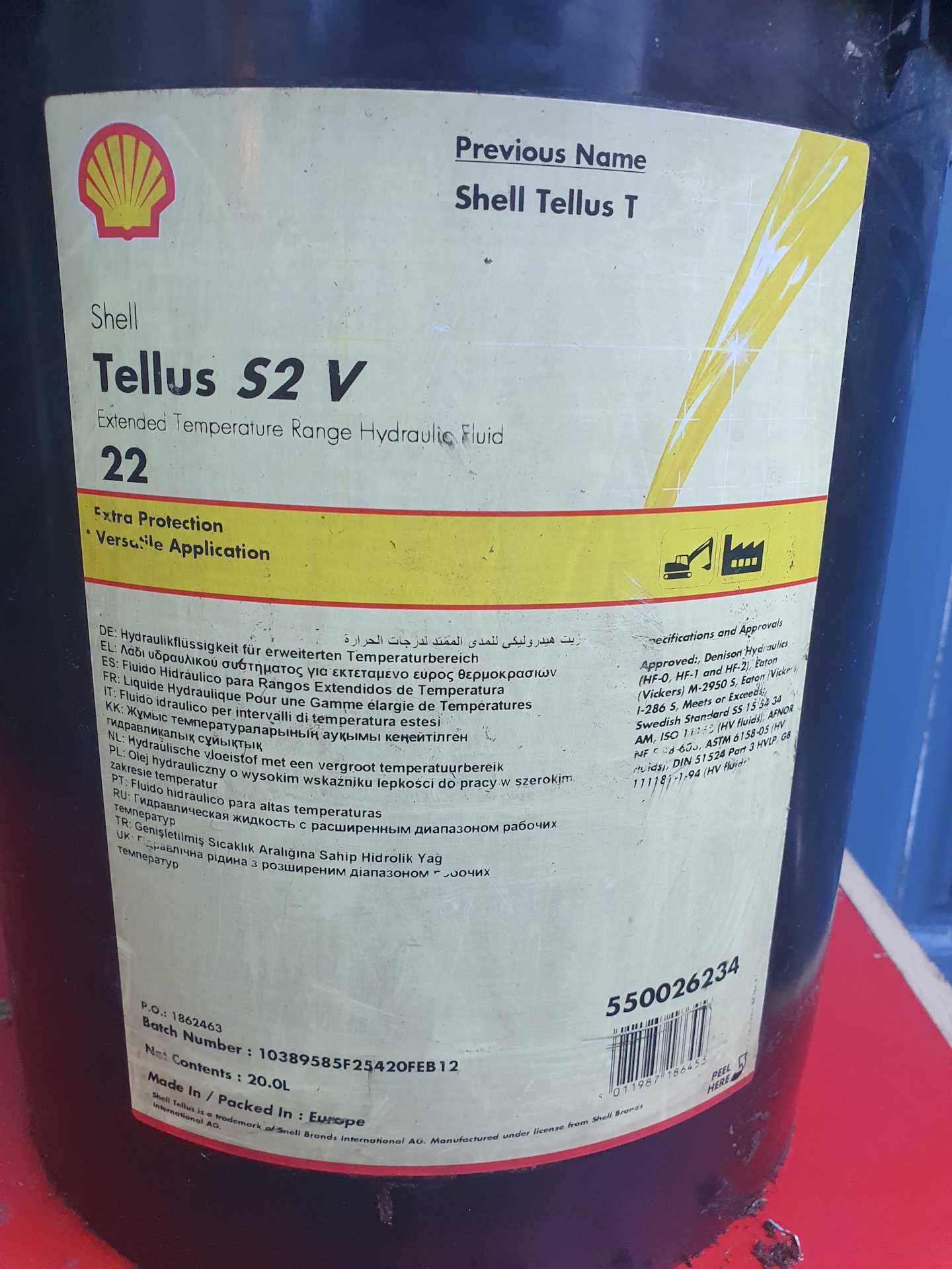 shell-tellus-22-datasheet